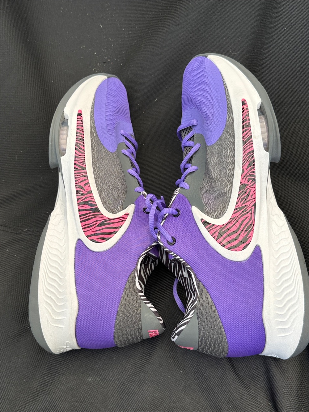 Nike Sneakers Mens size 16 Zoom Freak 4 NRG DO9680-500 Purple Basketball Shoes